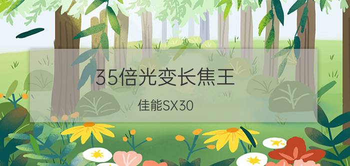 35倍光变长焦王 佳能SX30 IS首发评测